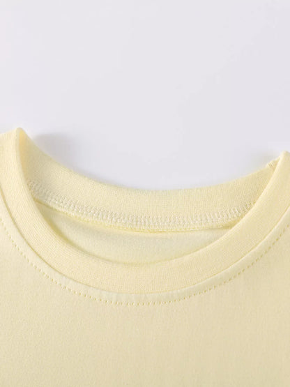 Children's Bunny Ruffle Sleeve T-Shirt