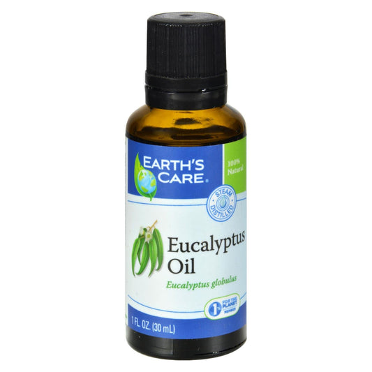 Earth's Care Pure Eucalyptus Essential Oil, 1 Fl Oz
