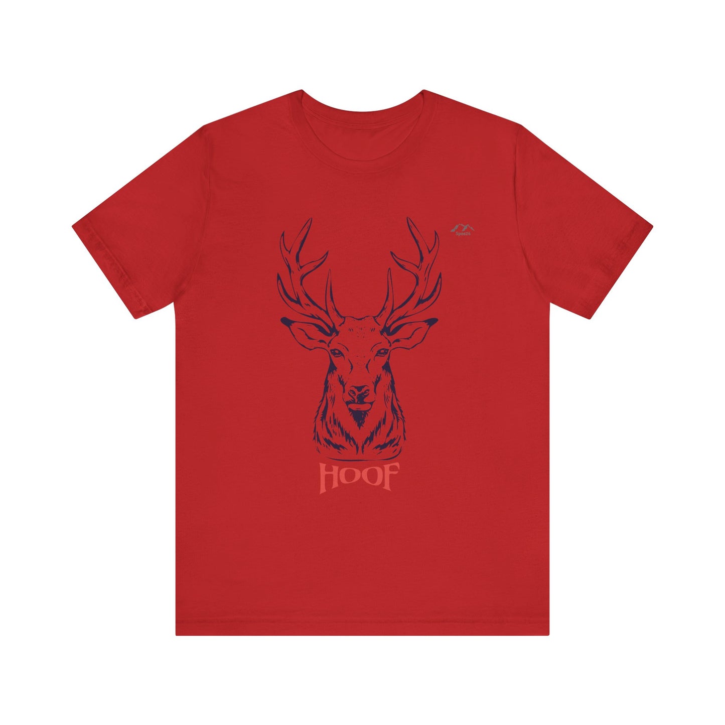TS-032ML-24 Mule Deer T-Shirt Wildlife Art Mule Deer Design