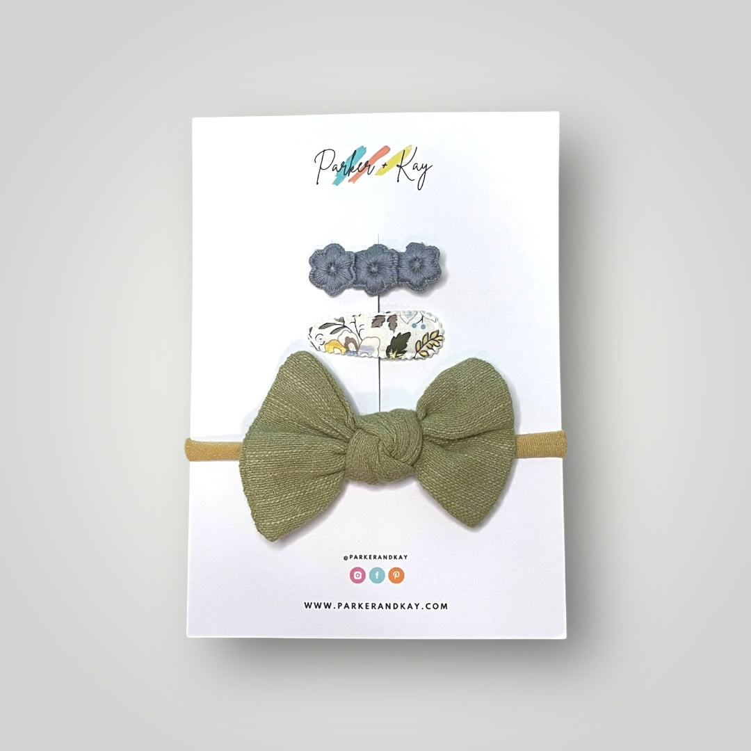 Ruffled Gingham Variety Set