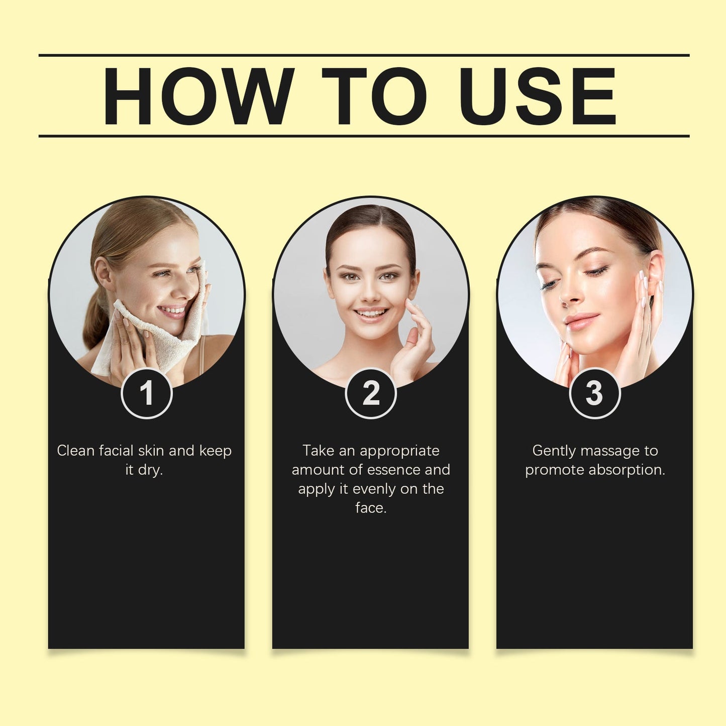 OUHOE Herbal Skin Care Essence, Moisturizing, Nourishing And Improving Skin Elasticity, Smooth And Facial Moisturizing Essence