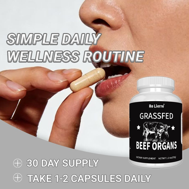 Ancestral Supplements Grass Fed Beef Organ Supplement
