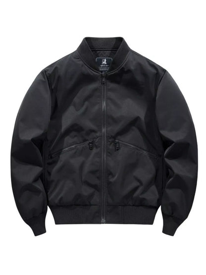 Men's Plus Size Zip Up Long Sleeve Jacket