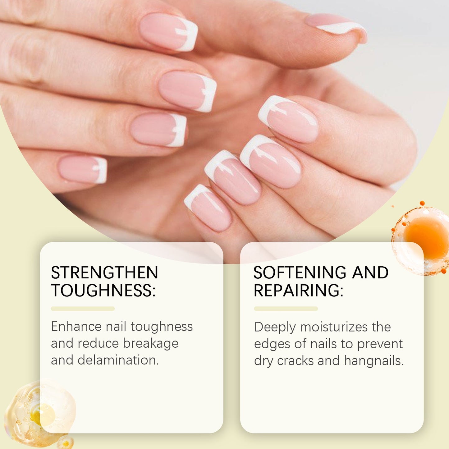 Eelhope Nail Care And Repair Solution Hand Softening Nail Exfoliating Nail Polish Essence