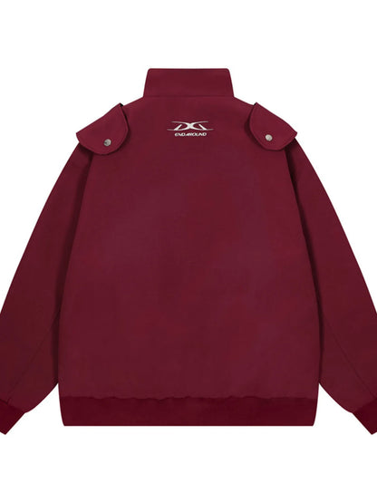 Men's Zip Front Jacket with Pockets