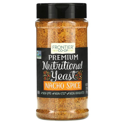 Frontier Natural Products: Nacho Spice Nutritional Yeast - 7.3 Oz
