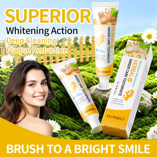 HUNMUI Herbal Ginger Gum Care Toothpaste 50g
