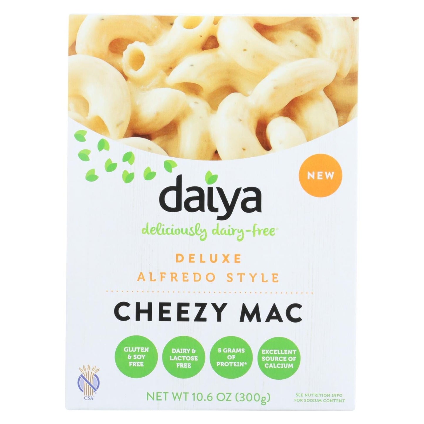Daiya Alfredo Cheezy Mac Deluxe, 10.6 Oz, Pack of 8