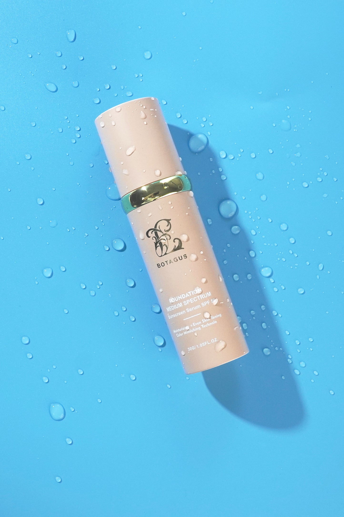 Foundation 4 In 1 Medium Spectrum,,Protecting From Sun With SPF50,For Gym, Sports, Dancing Concealer Coverage Flawless