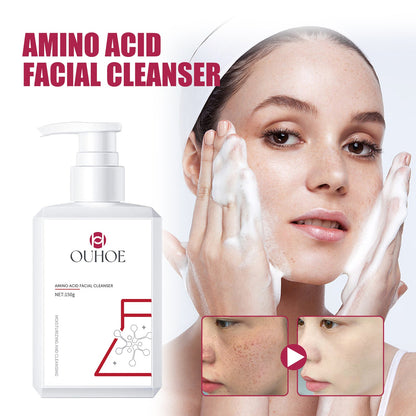 OUHOE Facial Cleanser Cleanser For Cleansing Pores, Moisturizing, Hydrating, Soft, Refreshing And Firming Skin