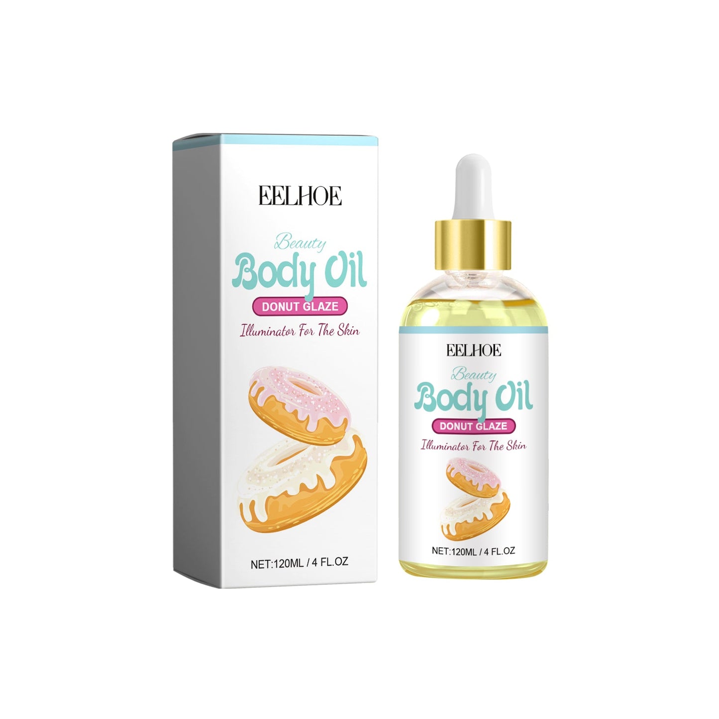 EELHOE Body Oil, Skin Moisturizing Delicate Firming Skin Relaxing Body Muscle Massage Essence Oil