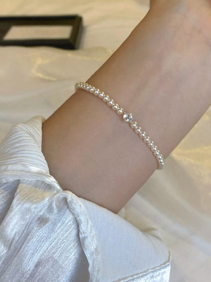 Adjustable Pearl Bracelet