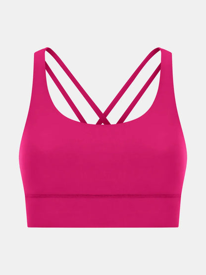 Millennia Crisscross Scoop Neck Active Tank