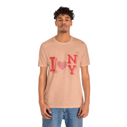 TS-080ML-24 I Love NY Newyork T Shirt Gift