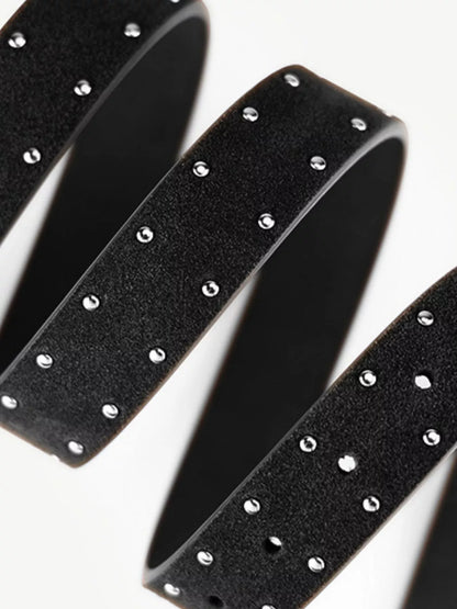 Studded Adjustable Belt