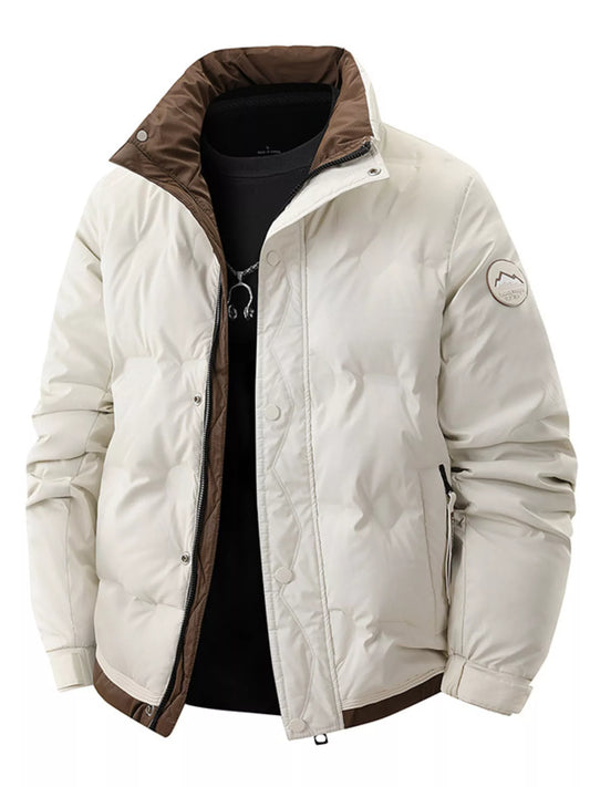 Men's Plus Size Warm Padded Lightweight Coat