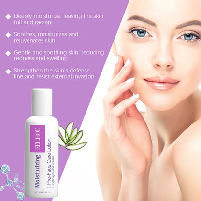 Eelhoe Moisturizing Lotion, Aloe Vera Essence Hydrates And Lightens Fine Lines, Firming Skin, Refreshing And Not Greasy