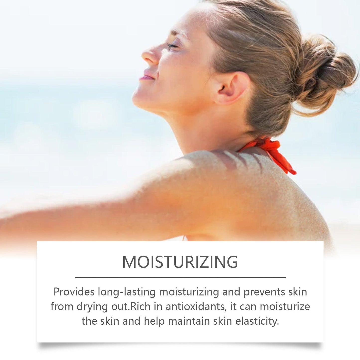 OUHOE Face And Body Protection Cream, Lightweight Formula Double Protection Moisturizing Moisturizing Summer Outdoor Protection Cream Loss