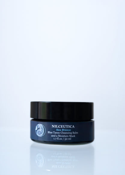 Sea Breeze Moisturizing Blue Tansy Cleansing Balm and a Moisture Mask