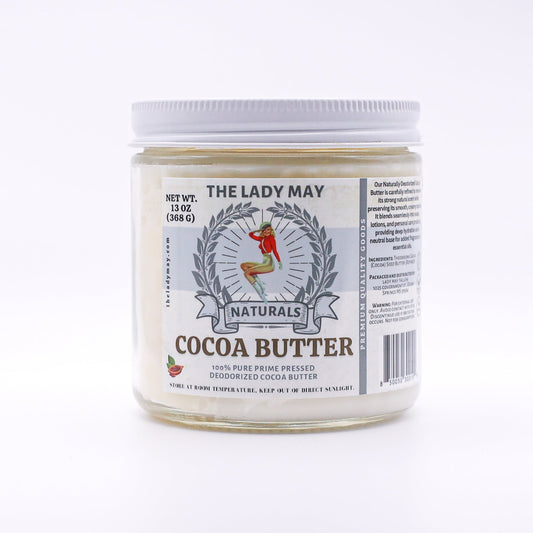 100% Pure Naturally Deodorized Cocoa Butter – Moisturizing & Skin-Nourishing