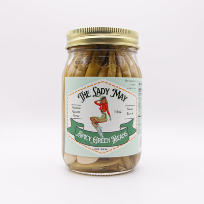 Spicy Pickled Snap Beans