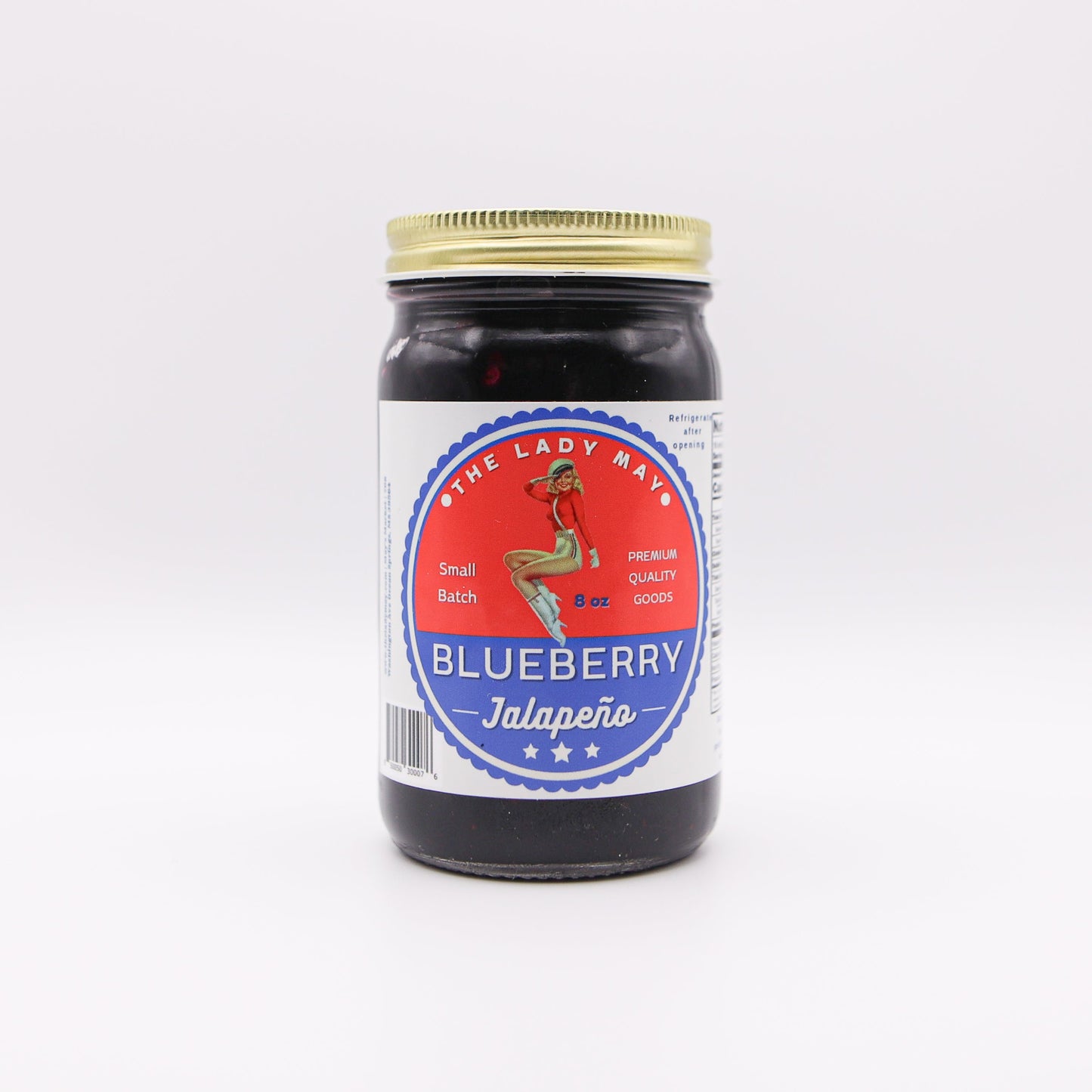 Blueberry Jalapeño Pepper Jelly
