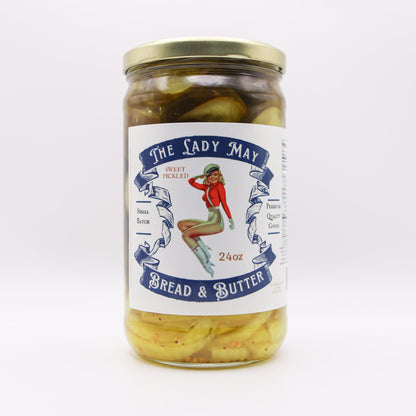 Sweet Bread & Butter Pickle Slices