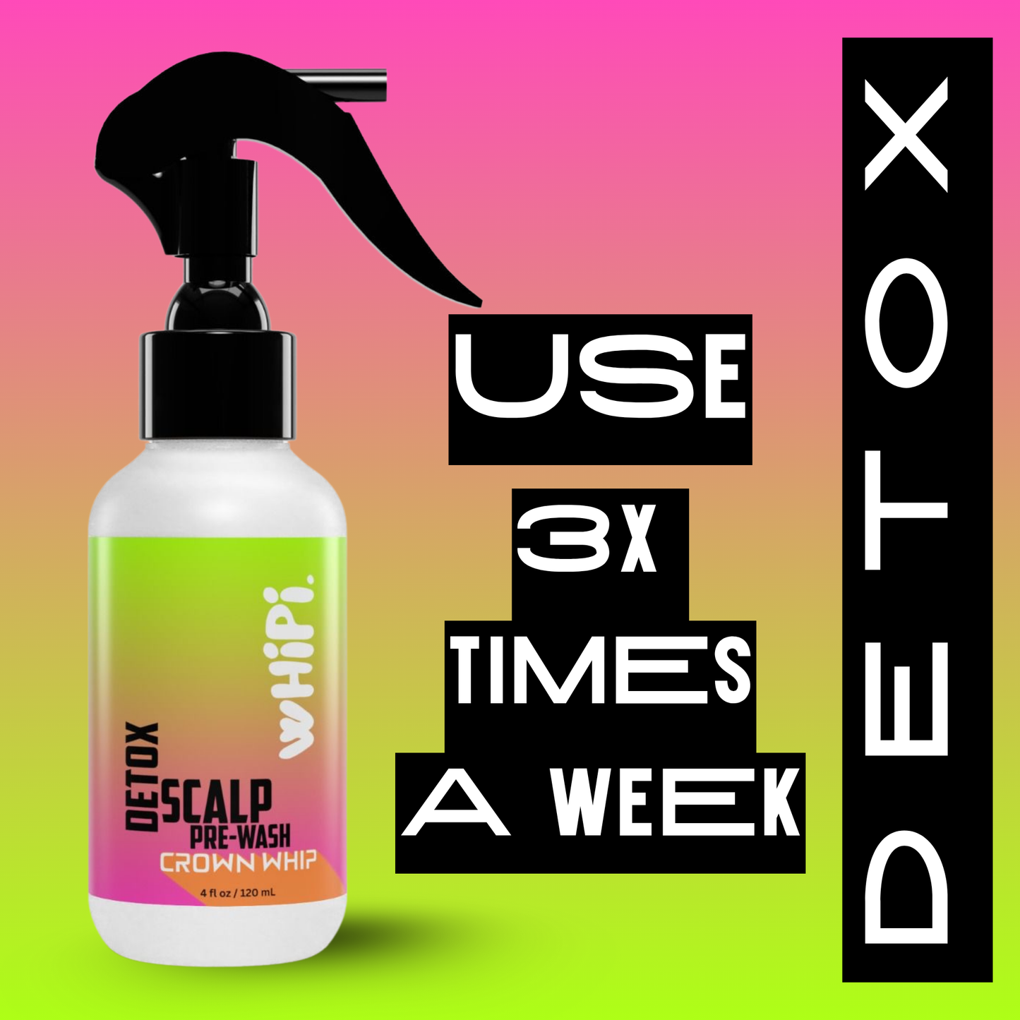 Detox – Crown Whip Scalp Pre-Wash