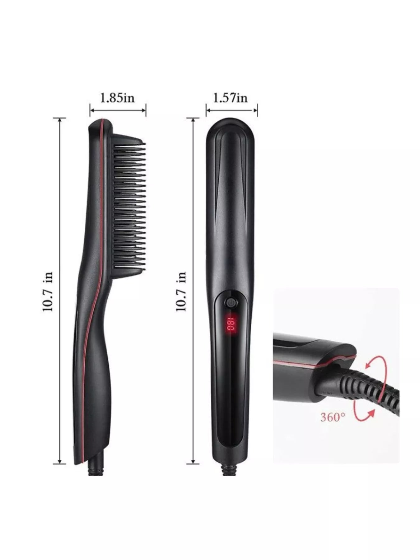 Heated Straightening Comb