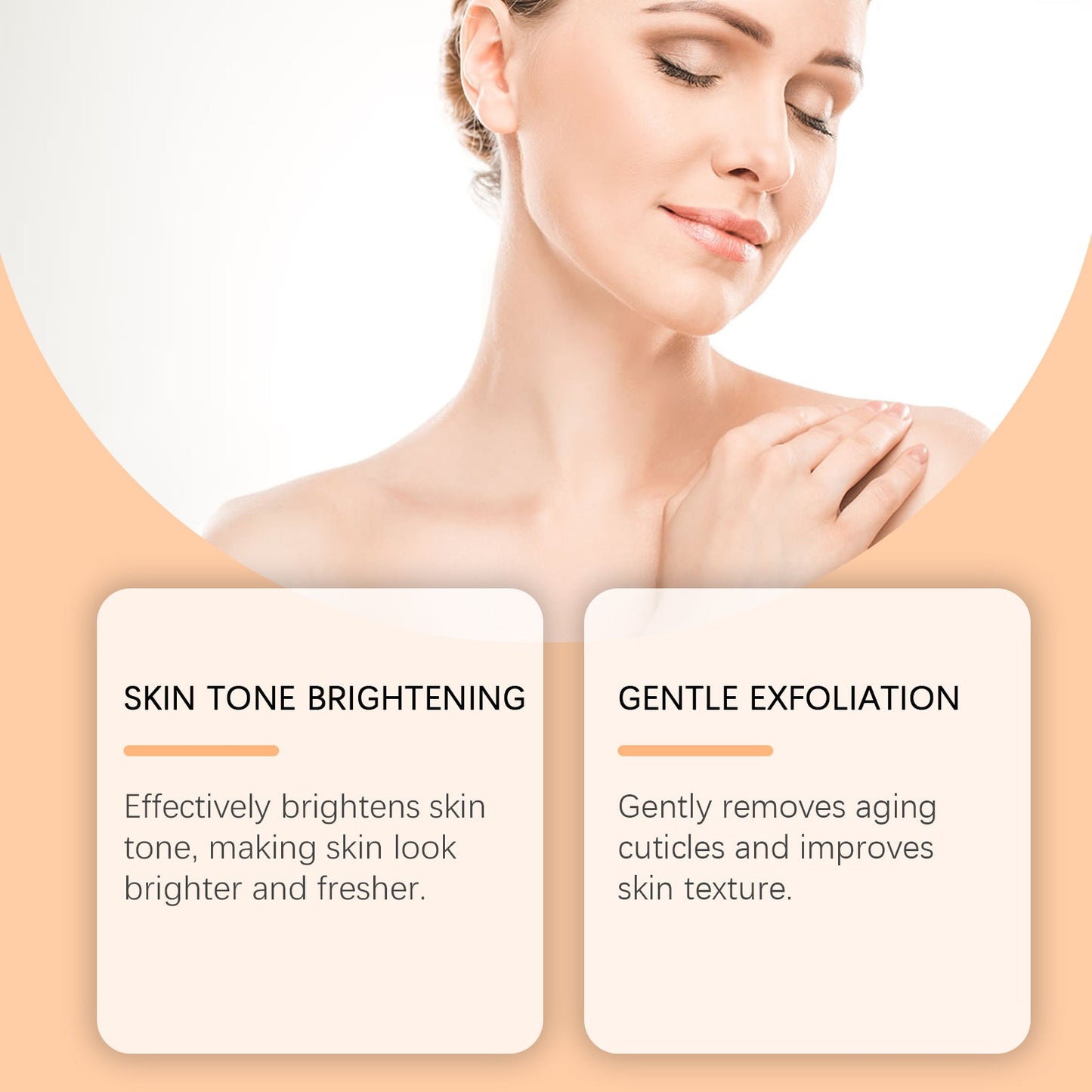 West&Month Facial Scrub, Gently Cleanses Facial Skin, Exfoliates, Moisturizes, Moisturizes And Brightened