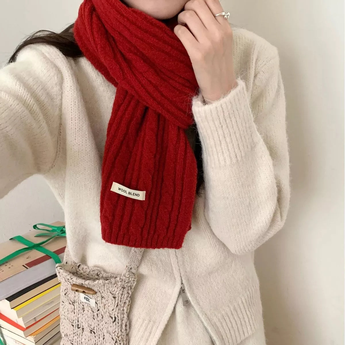 Chunky Knit Winter Warm Scarf