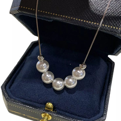 Adjustable Pearl Necklace
