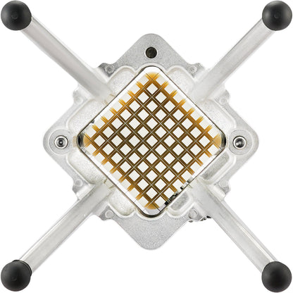 Commercial Vegetable Fruit Chopper, Stainless Steel French Fry Cutter With 4 Blades
