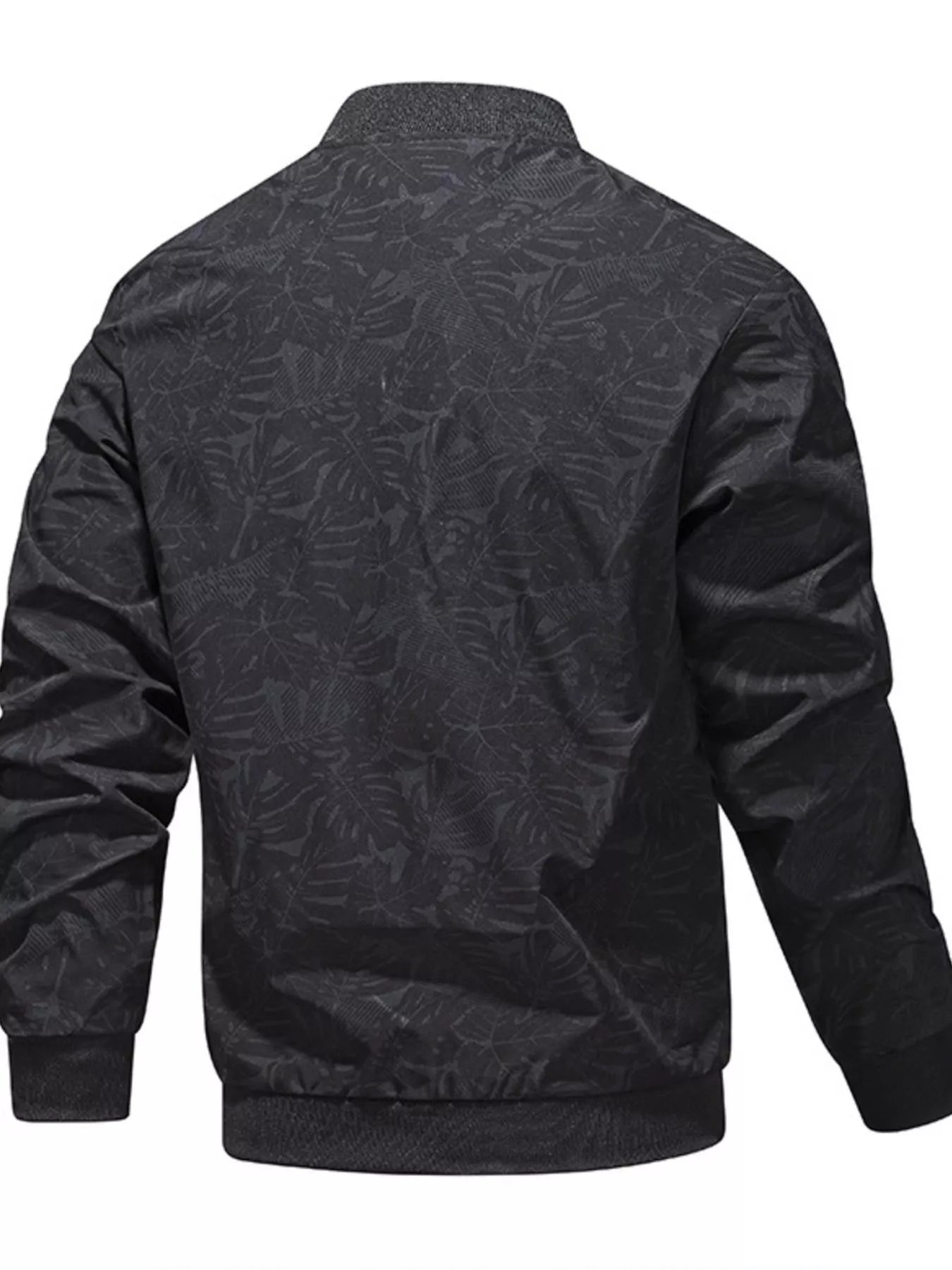 Men's Plus Size Zip Up Lightweight Bomber Jacket