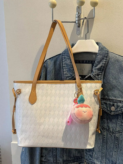 Woven Pattern Tote Bag