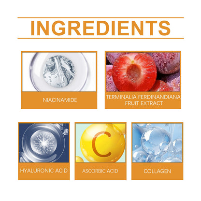 OUHOE Vitamin C Facial Gel Cream, Gentle Nourishing, Brightening, Moisturizing, Hydrating And Light Line Moisturizing Skin Cream