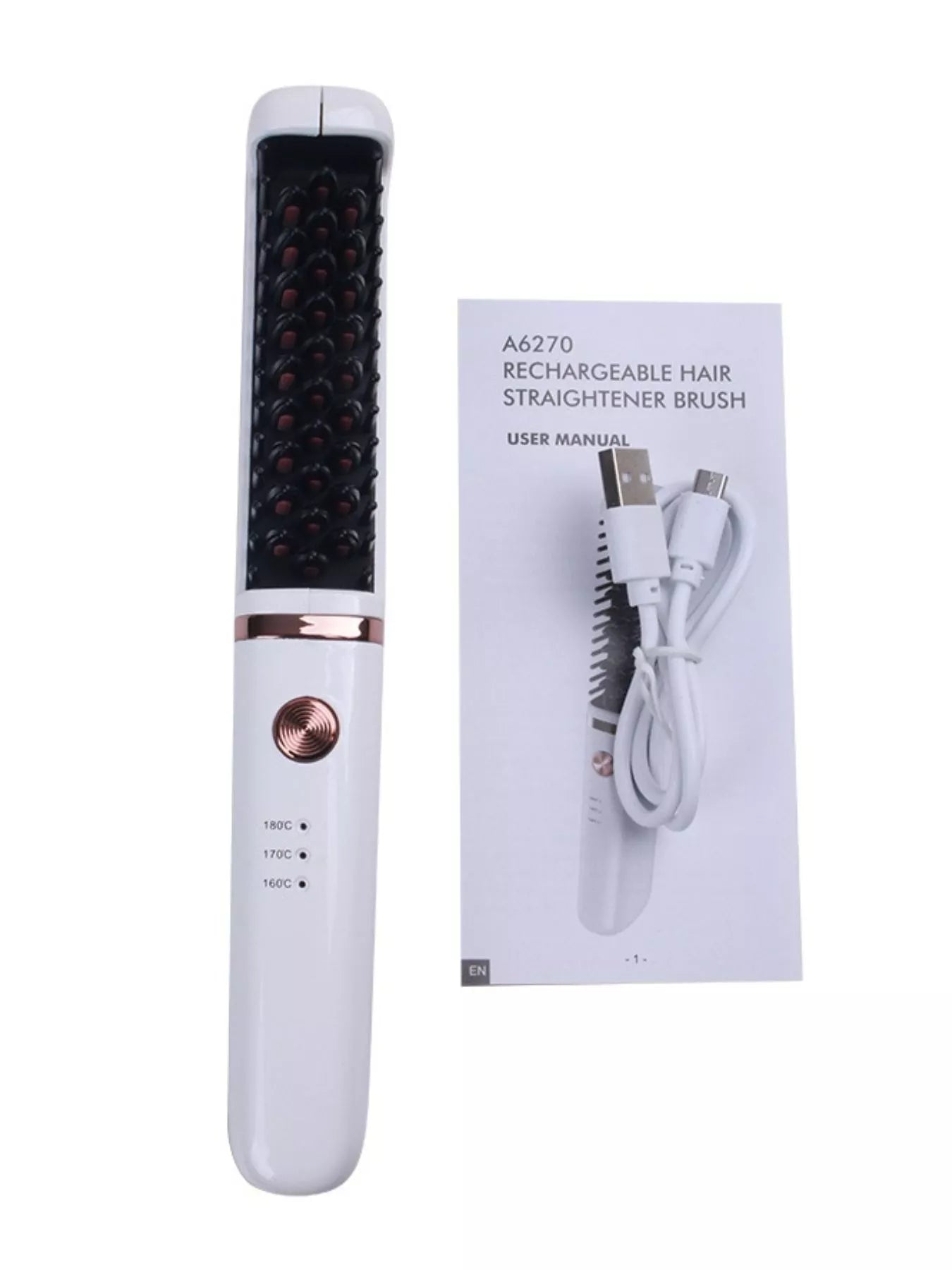 Portable Heated Straightening Comb