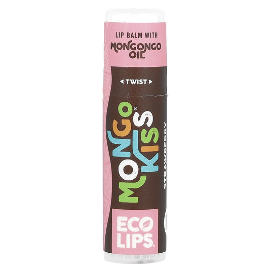 Ecolips - Organic Mongongo Oil Lip Balm, 0.25 oz (Pack of 15) - GMO Free