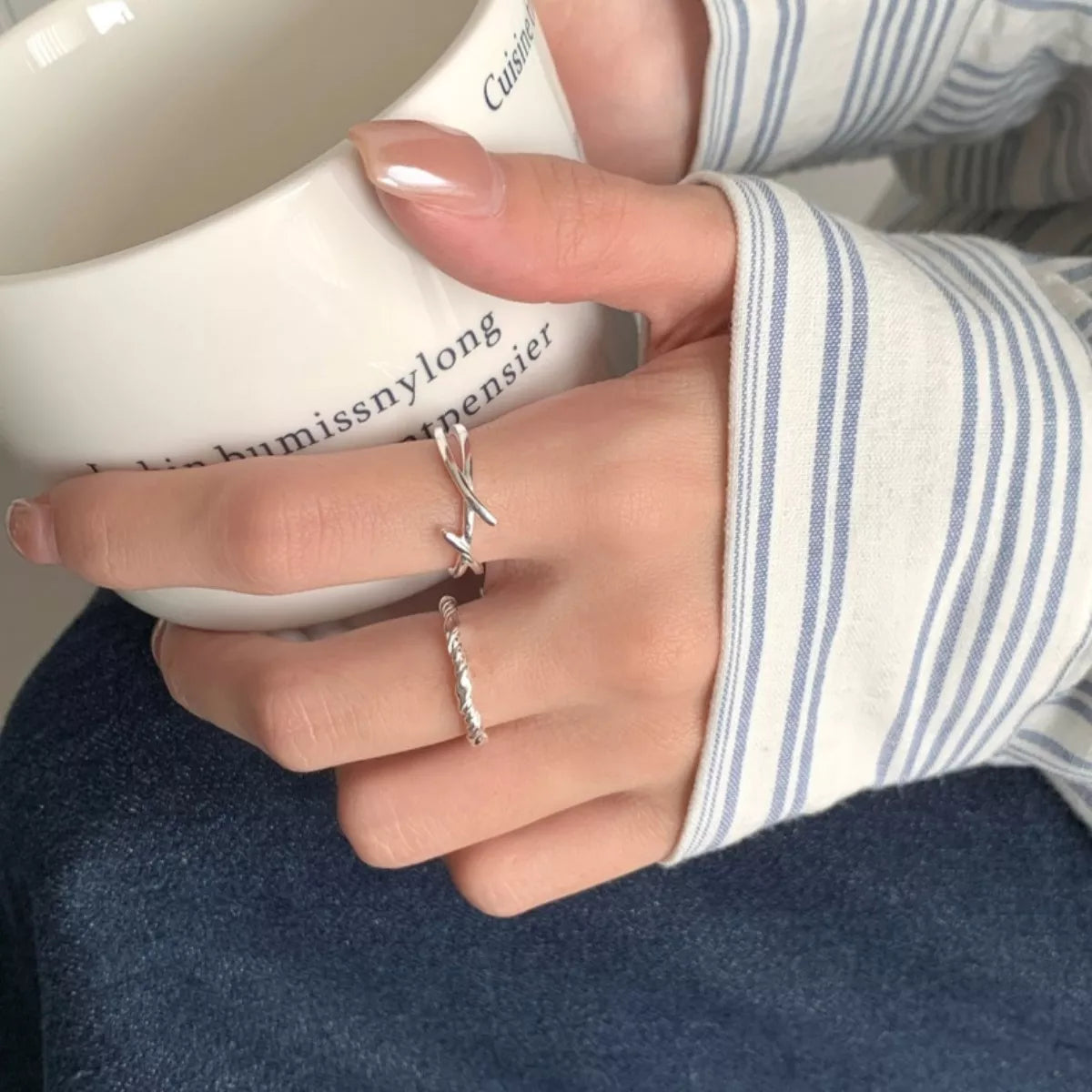 925 Sterling Silver Open Ring