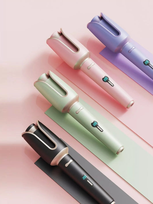 Automatic Rotating Ceramic Hair Curling Iron