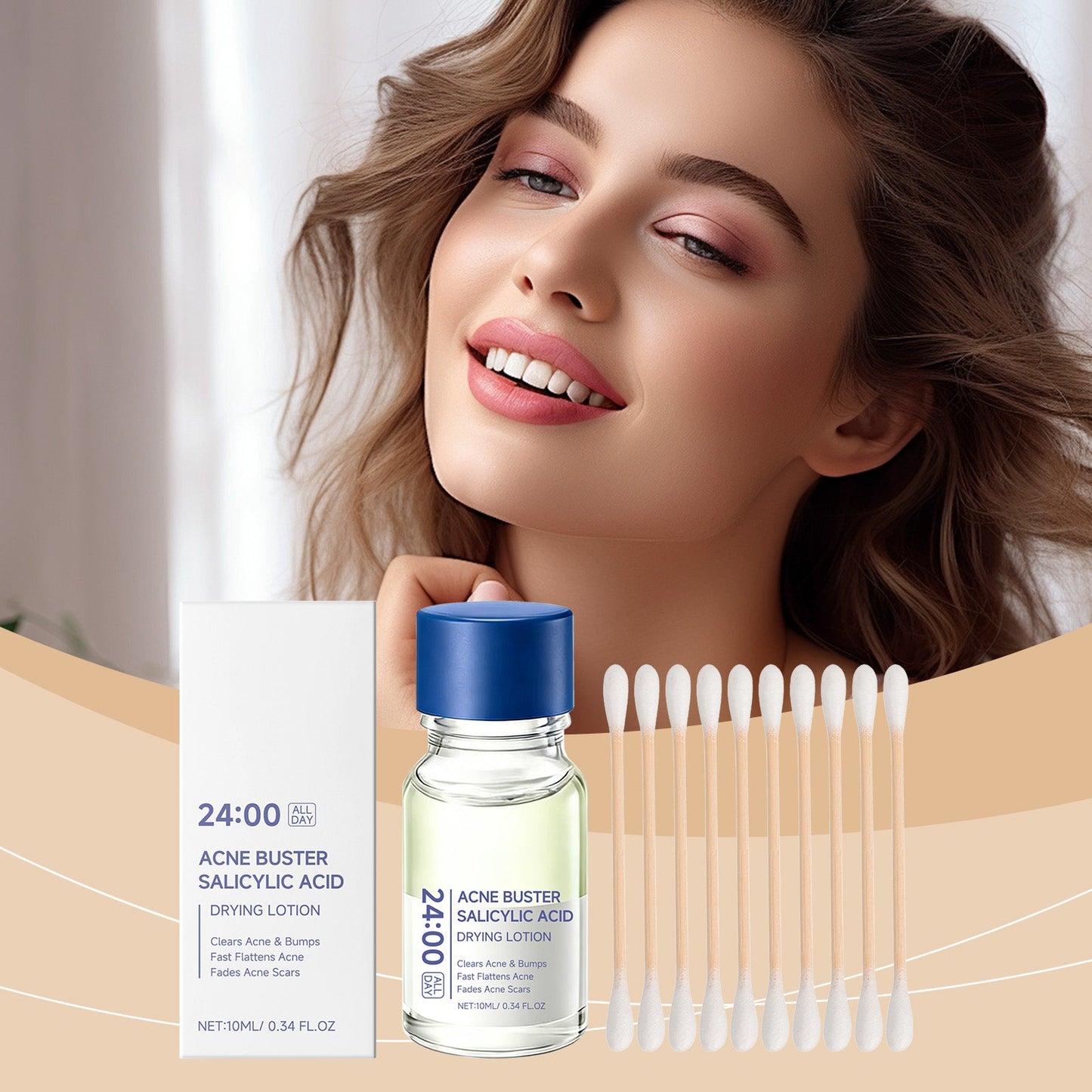 Clear And Moisturizing Skincare Lotion 1set