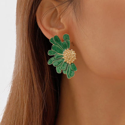 Flower Stud Earrings