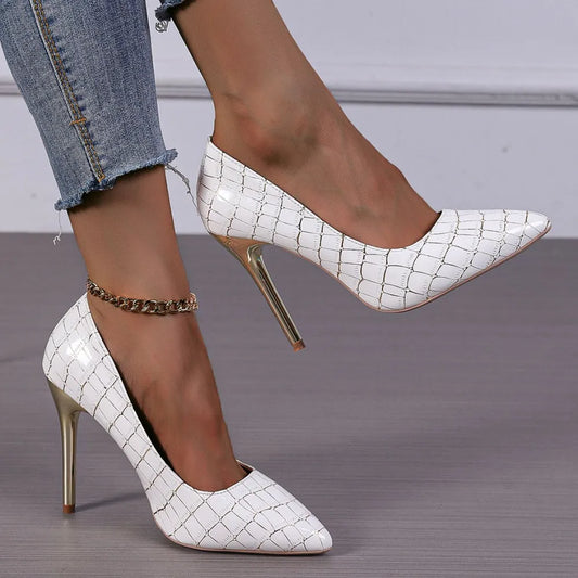 Point Toe Stiletto Pumps