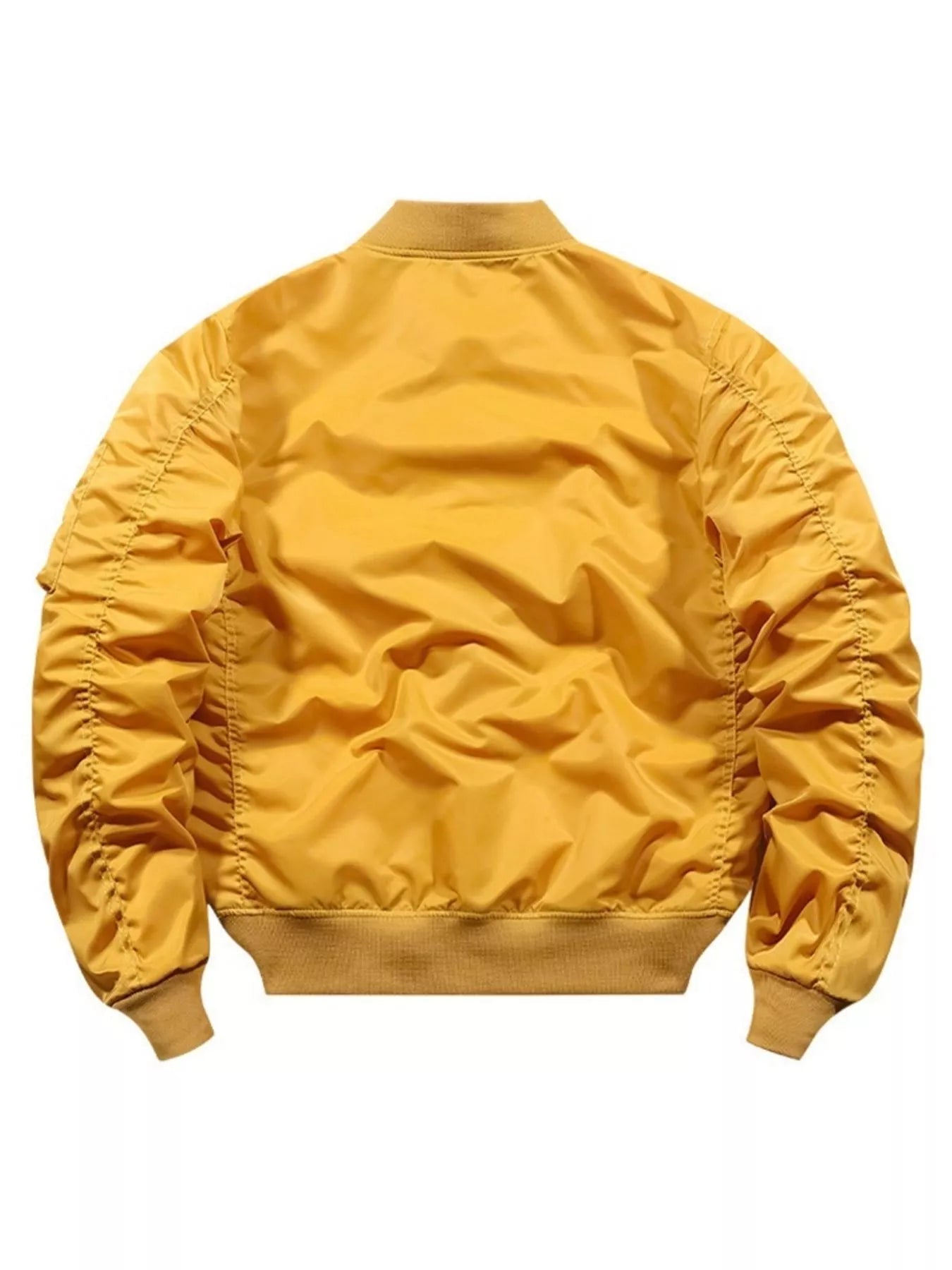 Men's Full Size Zip Up Long Sleeve Jacket Plus Size
