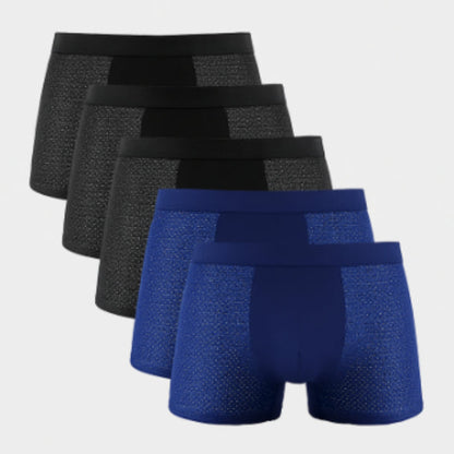 Ice Silk Men's Shorts Head Plus Size Boxer Briefs