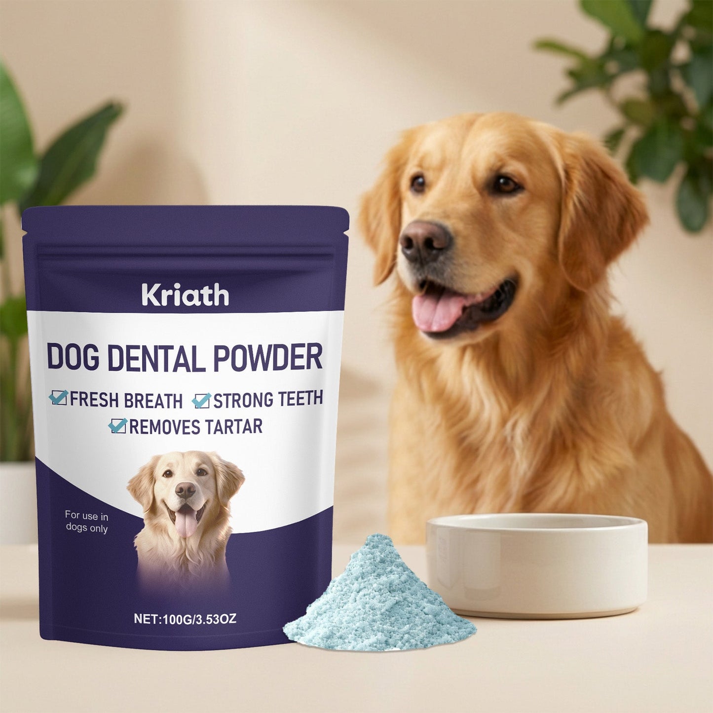 Breath-Freshening Tooth Powder For Dogs