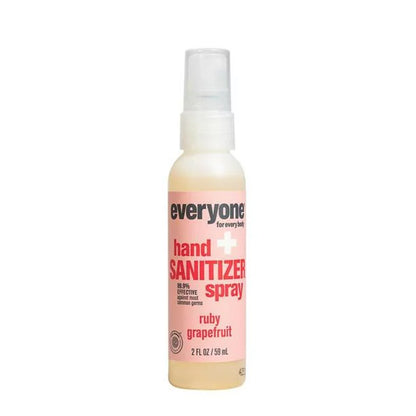 Everyone Hand Sanitizer, Ruby Grapefruit, 2 fl oz, Pack of 6