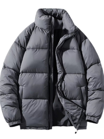 Men's Full Size Padded Winter Warm Puffer Jacket Plus Size