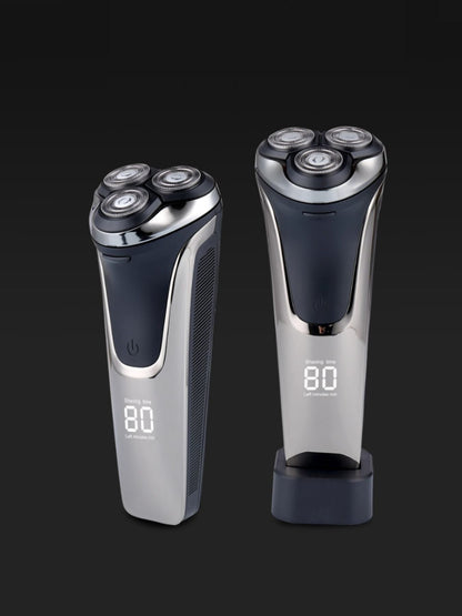 Rechargeable Electric Rotary Shaver