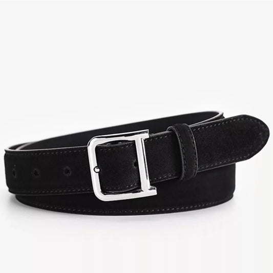 Silver Buckle Belt